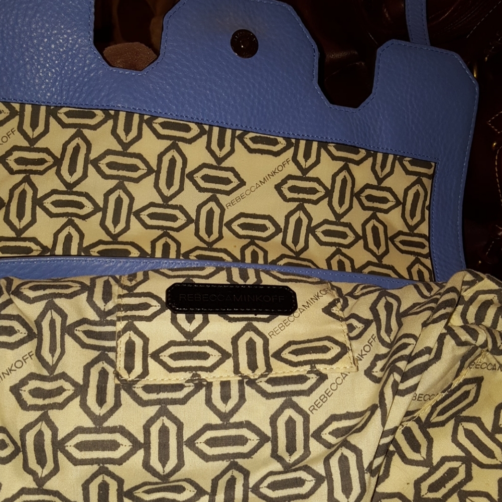 Rebecca Minkoff blue hand bag